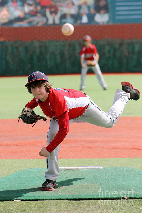 Little League Pitcher Photograph by Lisa Billingsley