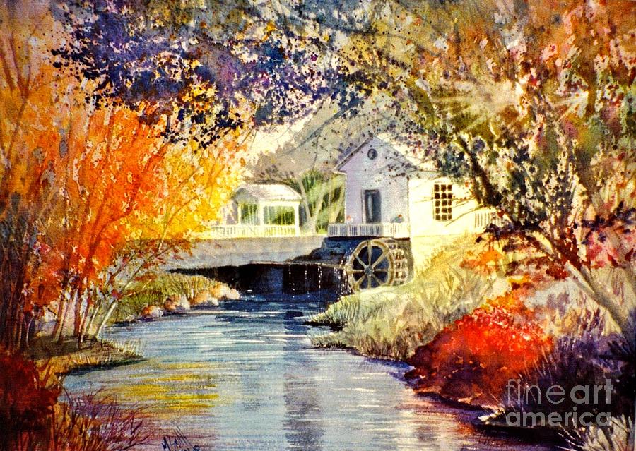 Little Mill Painting by Marilyn Smith