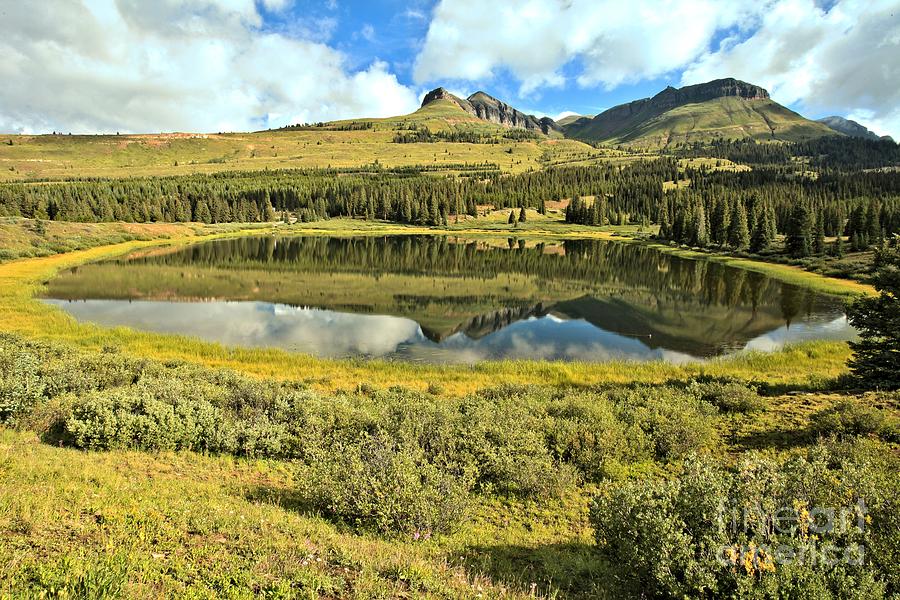 Little Molas Reflections Photograph by Adam Jewell