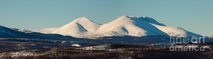 Mountain Photograph - Little Peak Yukon Territory Canada by Stephan Pietzko