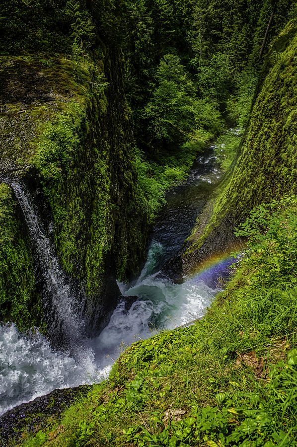 Waterfall Photograph - Little Rainbow by Colby Drake