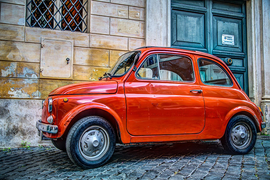 Little Red Car Photograph