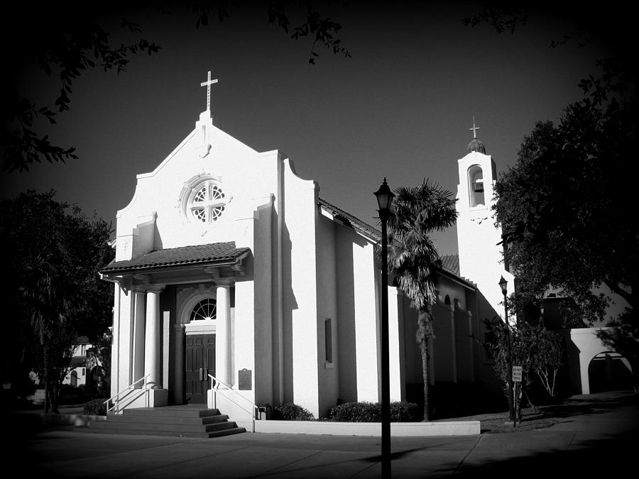 Little Red Church in Destrehan Louisiana Photograph by Toni and Rene Maggio