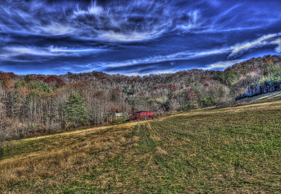 Little Red Hay Loft Photograph by Craig Burgwardt