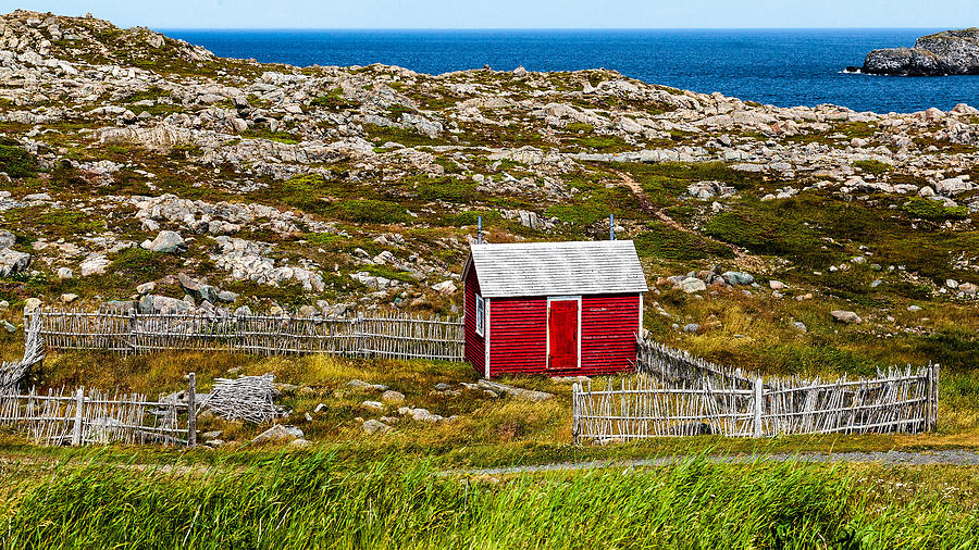 Little Red House 1 Photograph by Perla Copernik