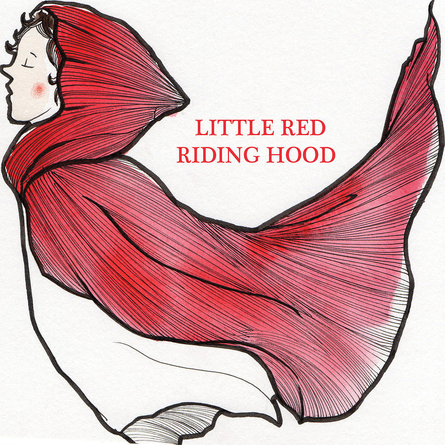 Little Red Riding Hood Drawing by Donghyun Kim Fine Art America