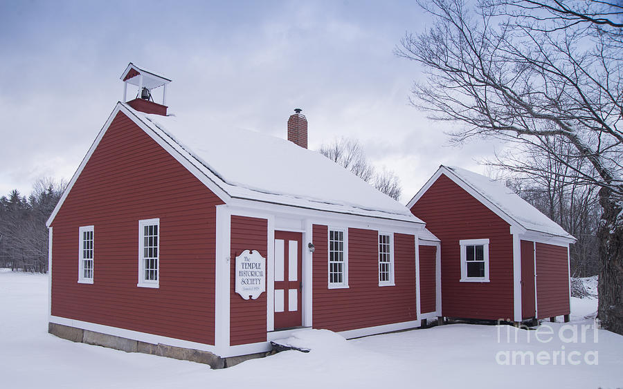 Little Red School House Photograph by Alana Ranney