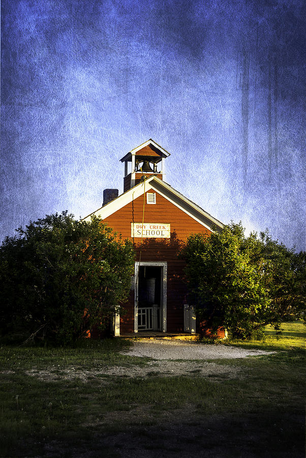 Little Red Schoolhouse Photograph by Judy Hall-Folde
