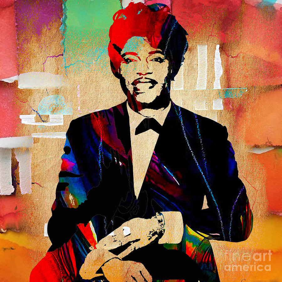 Little Richard Mixed Media - Little Richard Collection by Marvin Blaine