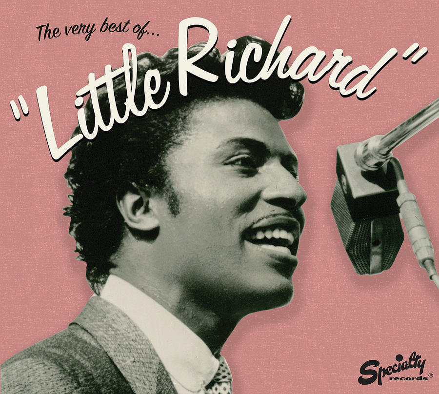 Little Richard Digital Art - Little Richard -  The Very Best Of by Concord Music Group