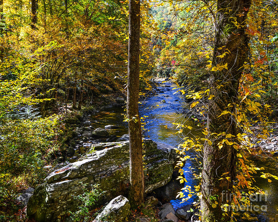 Little River Fall Photograph by Paul Mashburn