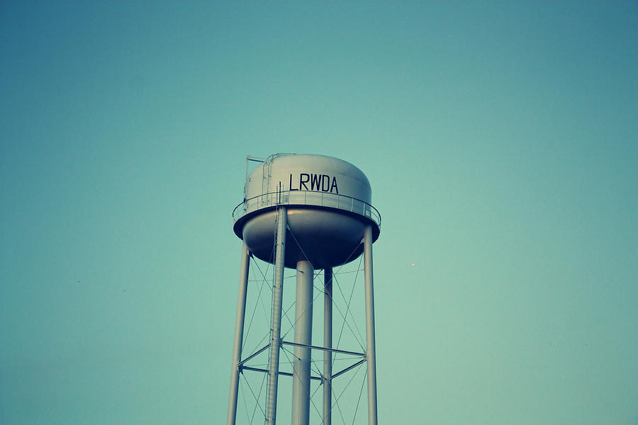 Little River Water Tower Photograph by KayeCee Spain