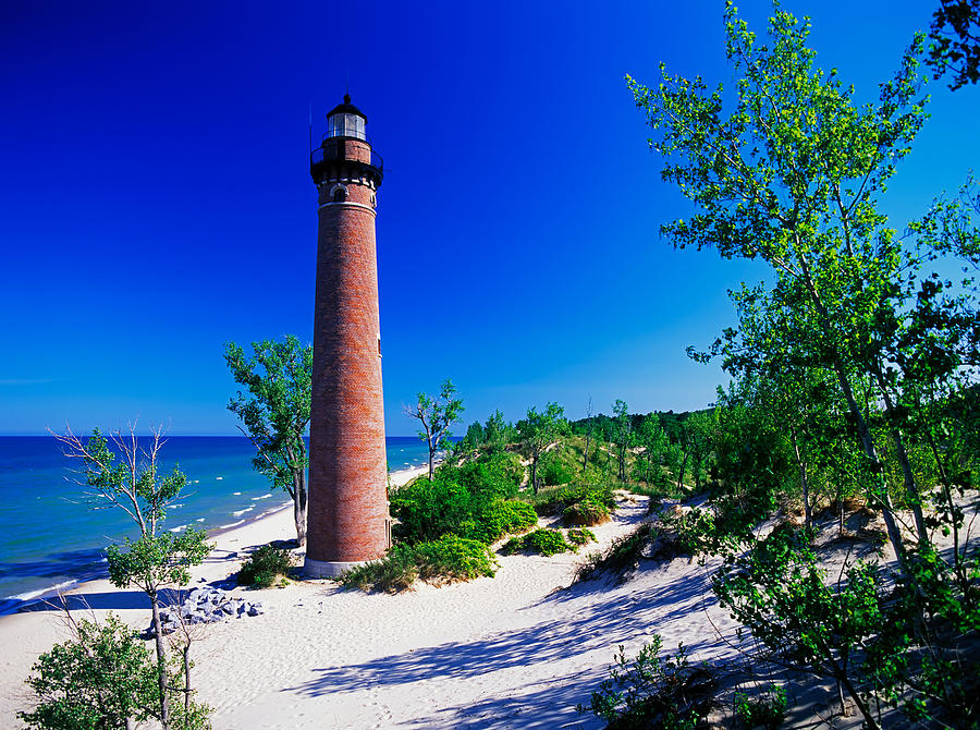Lake Michigan Photograph - Little Sable Lighthouse by David Davis