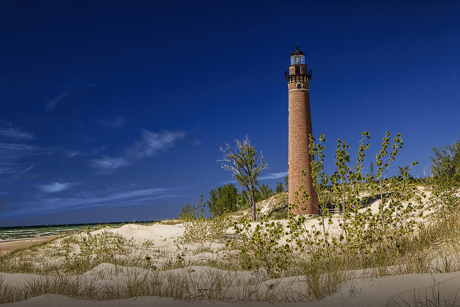 Little Sable Point Light No.0285 Photograph by Randall Nyhof