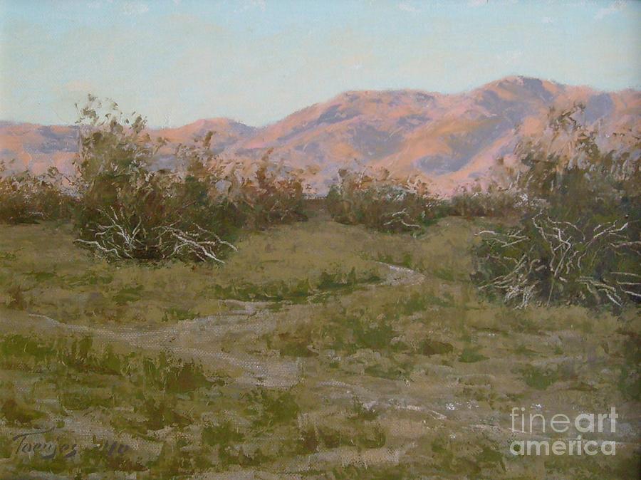 Little San Bernardino Mountains Painting by James H Toenjes