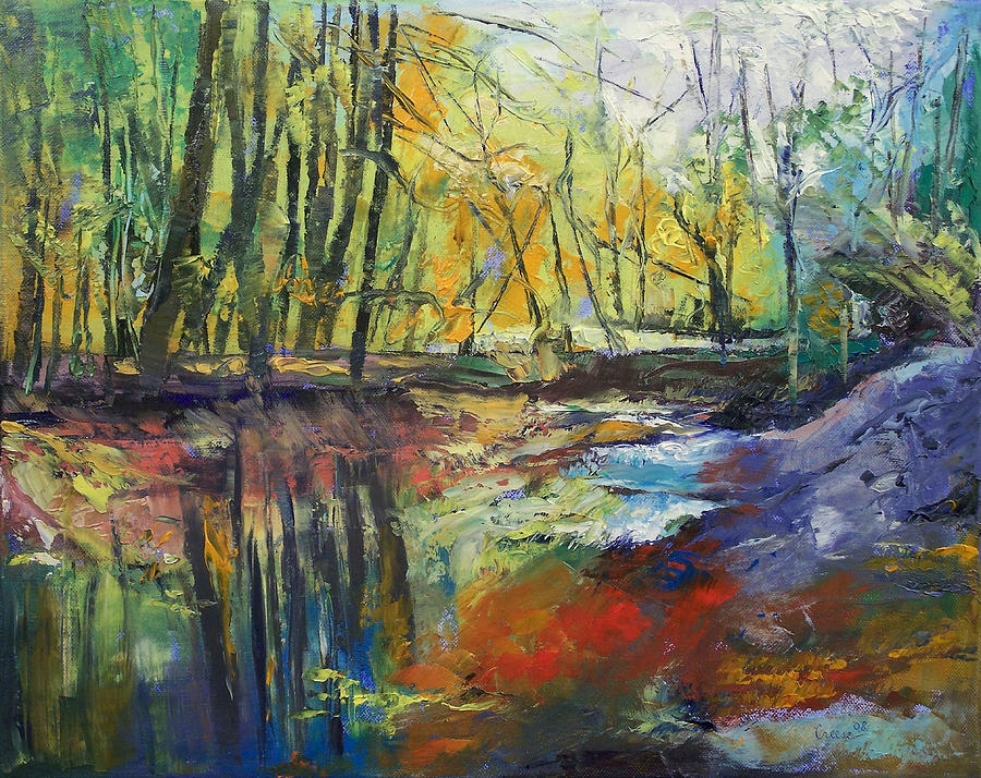Little Sewickley Creek Painting by Michael Creese