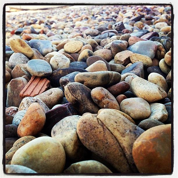 Cool Photograph - Little Stones by Ana V