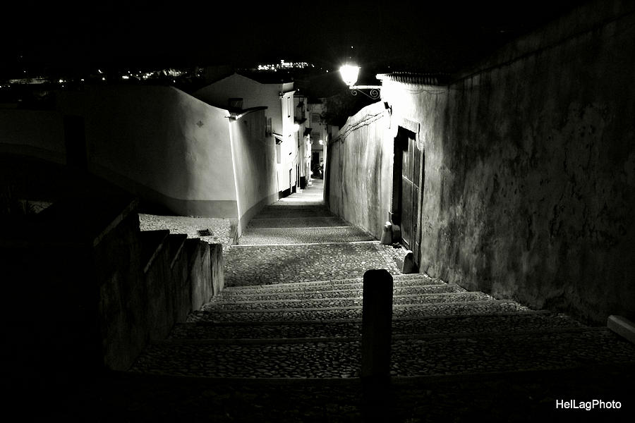City Photograph - Little street by Helena Lagartinho