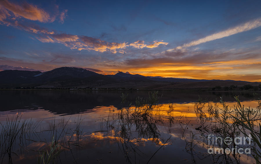 Little Washoe Summer Reflections Photograph by Dianne Phelps