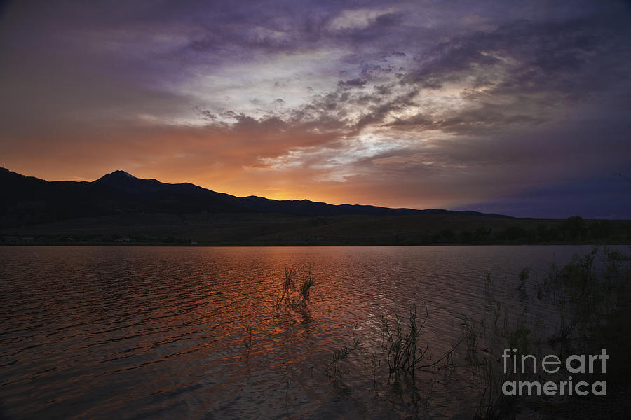 Little Washoe Sunset Photograph by Dianne Phelps
