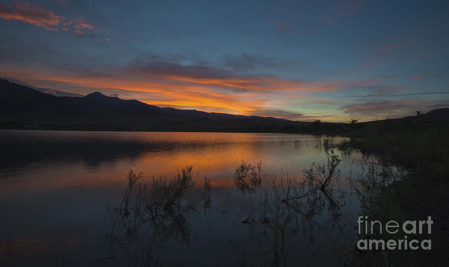 Little Washoe Sunset II Photograph by Dianne Phelps