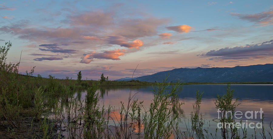 Little Washoe Sunset III Photograph by Dianne Phelps
