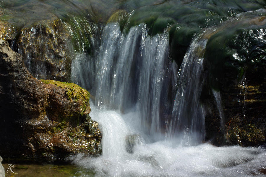 Little Waterfall Photograph by Kelly Smith