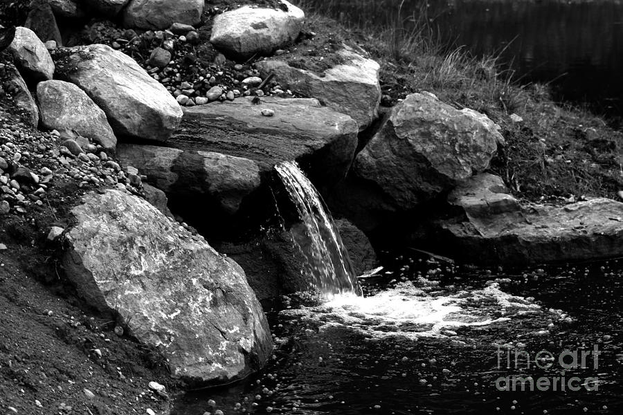 Little Waterfall Photograph by Vicki Spindler