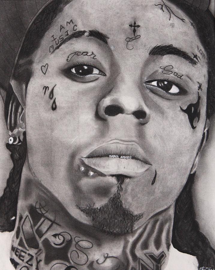 Little Wayne Drawing by Jason Dunning - Fine Art America