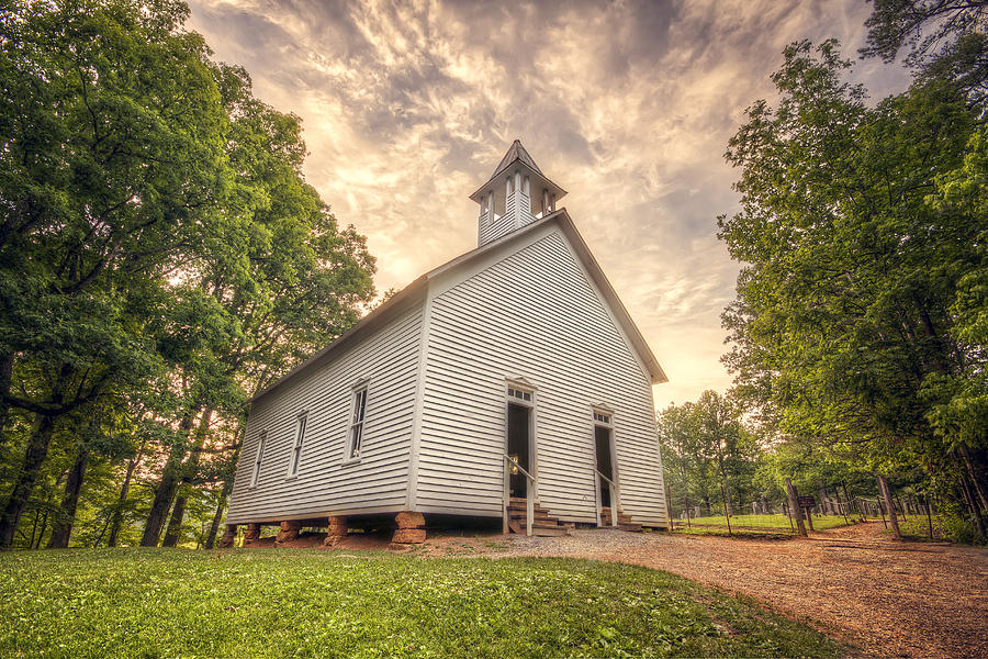 Little White Church Photograph By Malcolm MacGregor Fine Art America   Little White Church Malcolm Macgregor 