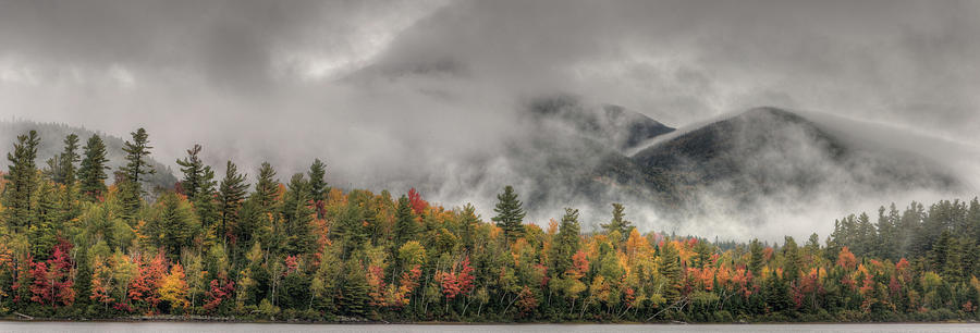Little Whiteface Emerges From The Cloud Photograph by Kevin A Scherer