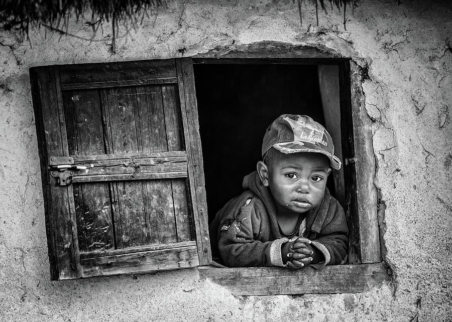 Street Photograph - Little Window by Marco Tagliarino