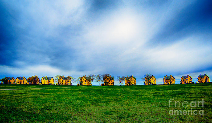Little Yellow Houses Photograph by Mark Miller