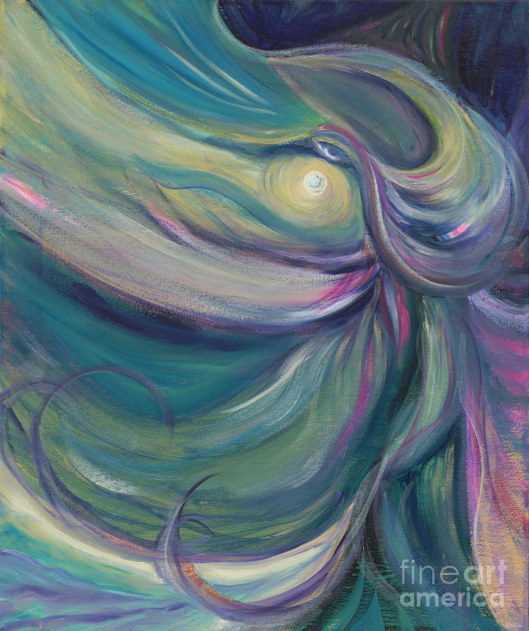 Abstract Painting - Liturgical Dance by Nadine Rippelmeyer