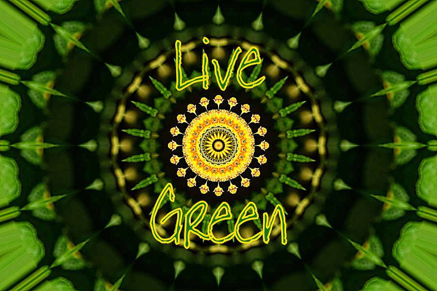 Earth Photograph - Live Green 1 by Sheri McLeroy