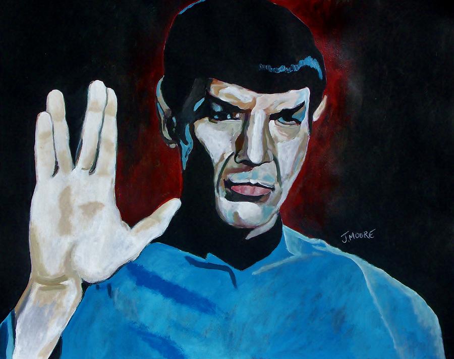Live Long And Prosper Painting by Jeremy Moore