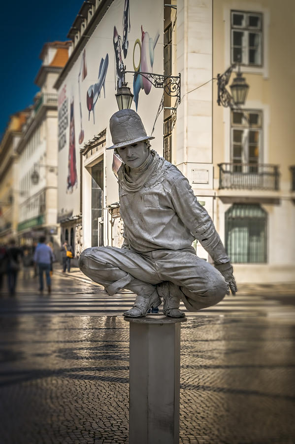Live Statue Photograph by Maria Coulson