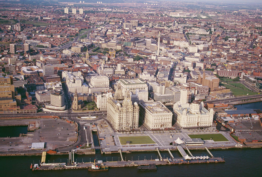 Liverpool City Centre Photograph by Science Photo Library Liverpool City Centre Photograph by Science Photo Library