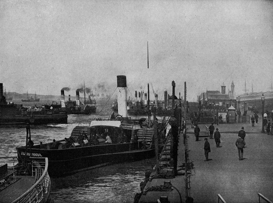 Liverpool England 1890 photo Photograph by Antique Engravings | Fine ...