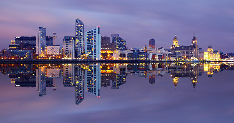 Liverpool Waterfront Photograph by Michael Walsh - Pixels