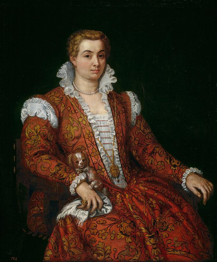 Livia Colonna Painting by Paolo Veronese