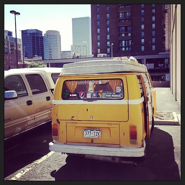 Denver Photograph - Living In A Downtown Parking Lot For by Jeremy Nix