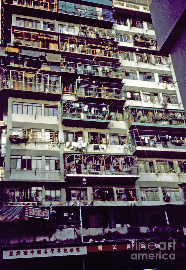 Hong Kong Photograph - Living in Hong Kong by Scott Shaw