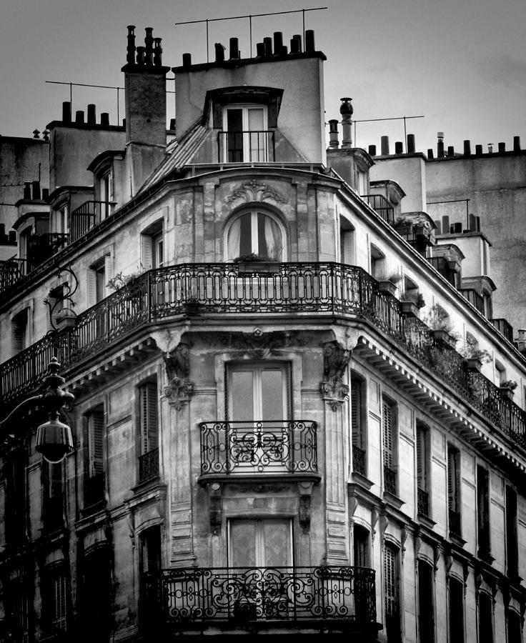 Architecture Photograph - Living in Paris by Karen Lindale