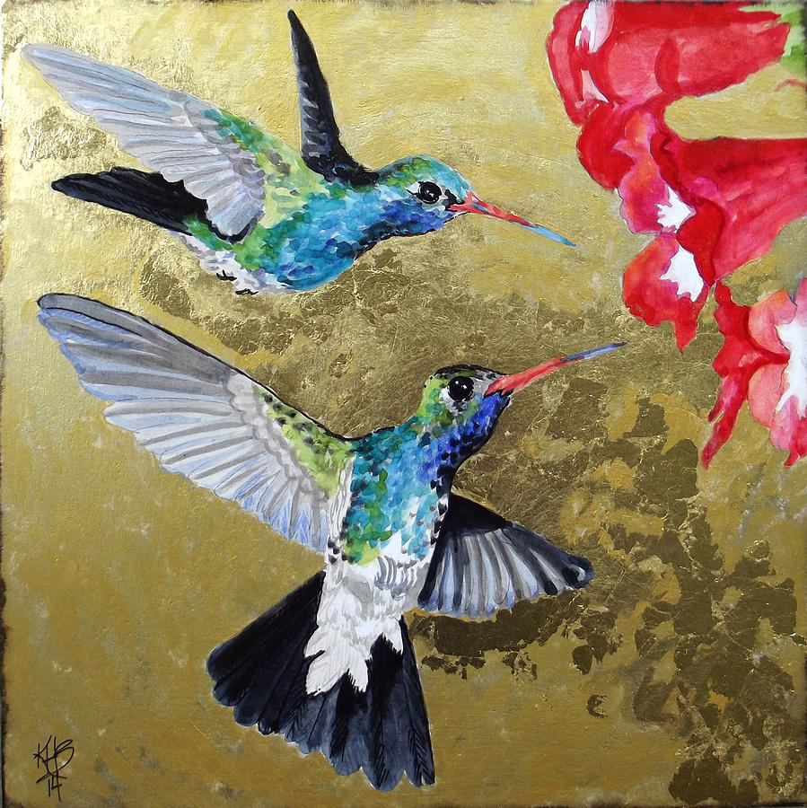 Living Jewels Painting by Kirsten Beitler