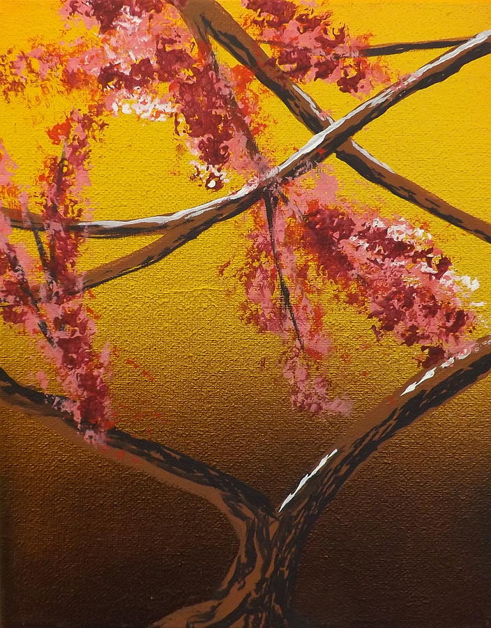 Living Loving Tree bottom center Painting by Darren Robinson
