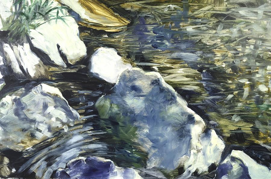 Claude Monet Painting - Living Water 3 by Paul Myhre
