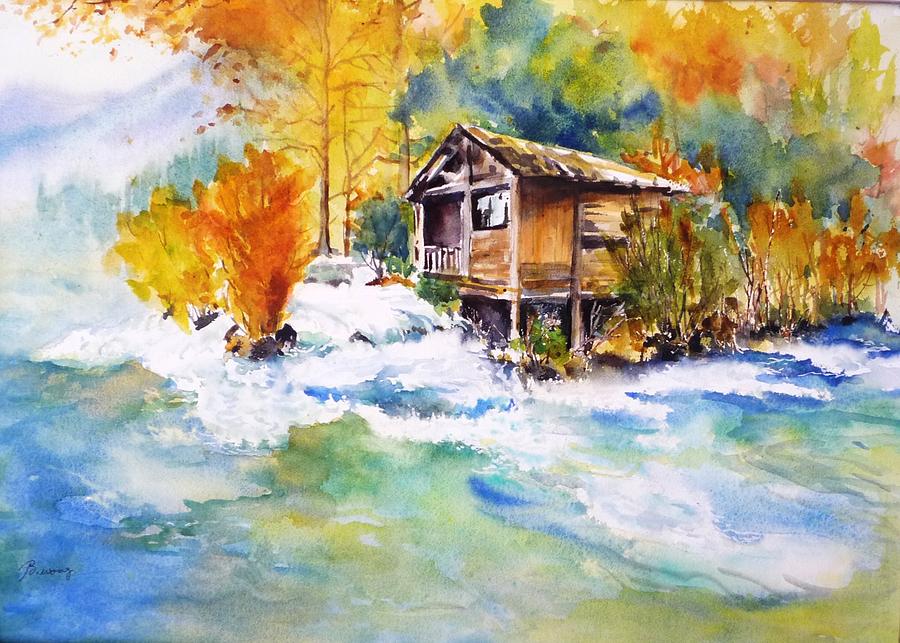Living Water Painting by Betty M M Wong
