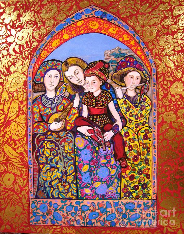 Medieval Painting - Liz and Madeline with music by Marilene Sawaf Medieval Painting - Liz and Madeline with music by Marilene Sawaf