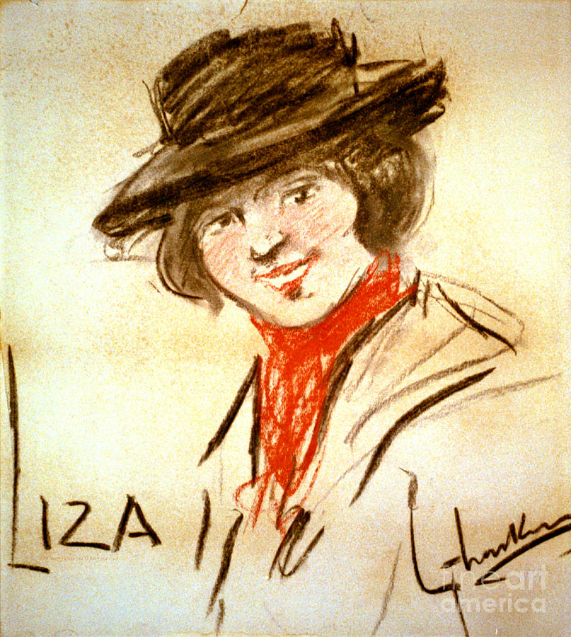 Liza Doolittle 1913 Photograph by Padre Art